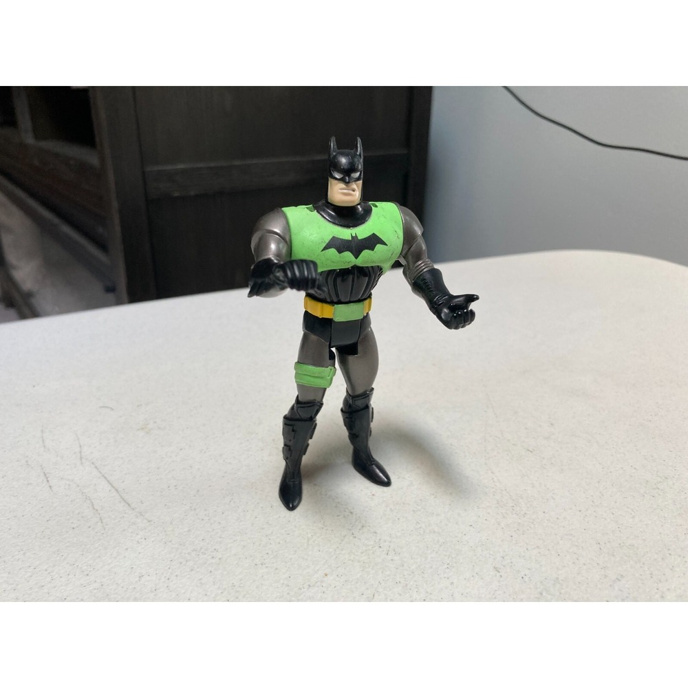 Vintage Kenner TM 1995 DC Comics Green Batman Action Figure